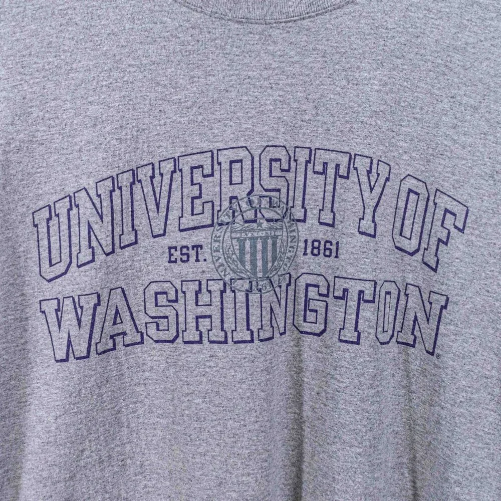University of Washington Champion T-Shirt XL Y2K College Sports Retro - Picture 4 of 6